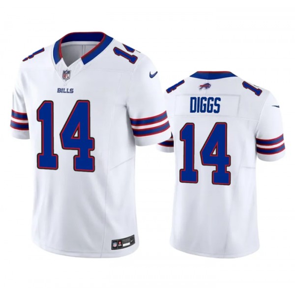 Buffalo Bills #14 Stefon Diggs White 2023 F.U.S.E. Vapor Untouchable Limited Stitched Jersey