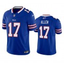 Buffalo Bills #17 Josh Allen Blue 2023 F.U.S.E. Vapor Untouchable Limited Stitched Jersey