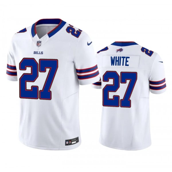 Buffalo Bills #27 Tre'Davious White White 2023 F.U.S.E. Vapor Untouchable Limited Stitched Jersey