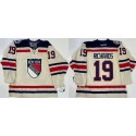 New York Rangers #19 Brad Richards White Stitched Jersey