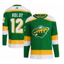 Minnesota Wild #12 Matt Boldy Green 2022-23 Reverse Retro Stitched Jersey