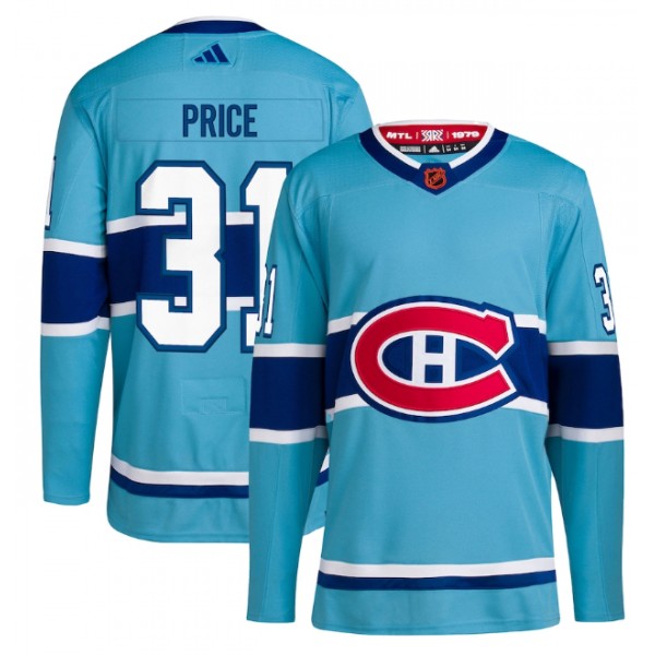 Montreal Canadiens #31 Carey Price 2022-23 Reverse Retro Stitched Jersey