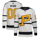 Pittsburgh Penguins Custom Cream 2023 Winter Classic Stitched Jersey