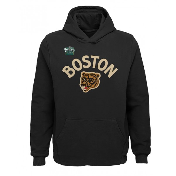 Boston Bruins Black Winter Classic Pullover Hoodie
