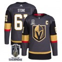 Vegas Golden Knights #61 Mark Stone Gray 2023 Stanley Cup Champions Stitched Jersey