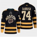 Boston Bruins #74 Jake DeBrusk Black Classic Primegreen Stitched Jersey