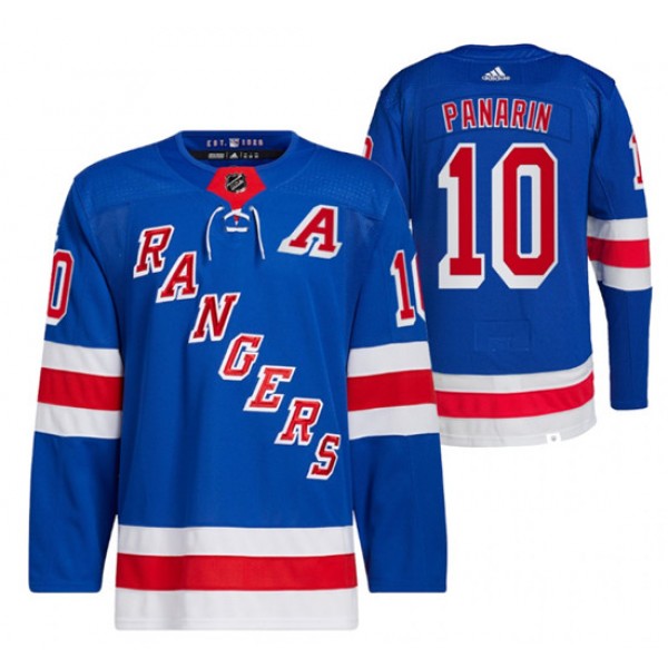 New York Rangers #10 Artemi Panari Blue Stitched Jersey