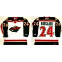 Minnesota Wild #24 Derek Boogaard White Stitched Jersey