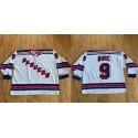 New York Rangers #9 Pavel Bure White Stitched Jersey