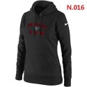 Women's Nike Atlanta Falcons Heart   Soul Pullover Hoodie Black