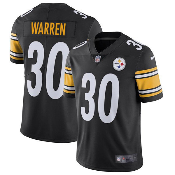Pittsburgh Steelers #30 Jaylen Warren Black Vapor Untouchable Limited Stitched Jersey