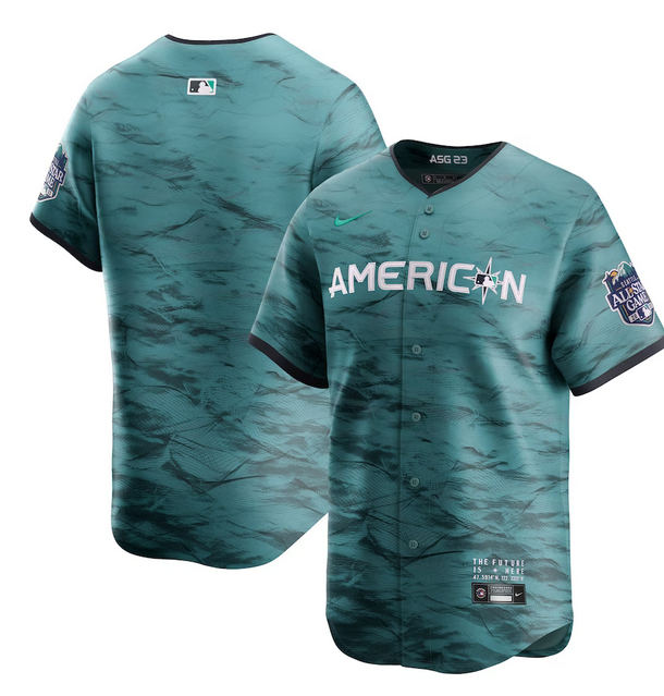 Baltimore Orioles Blank Teal 2023 All-Star Cool Base With Patch Stitched Jersey