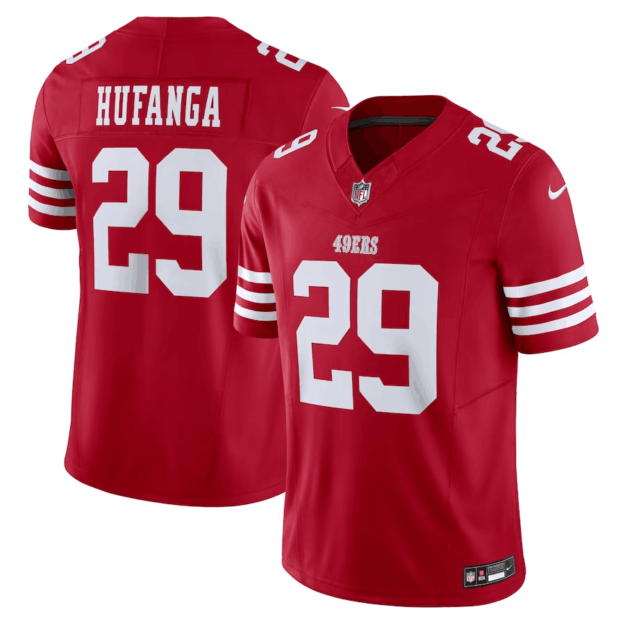 San Francisco 49ers #29 Talanoa Hufanga Red 2023 F.U.S.E. Vapor Untouchable Limited Stitched Jersey