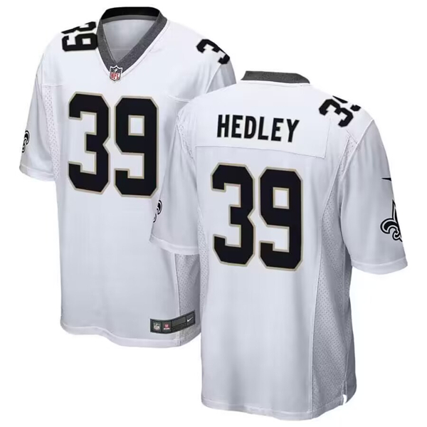 New Orleans Saints #39 Lou Hedley Stitched Game Jersey