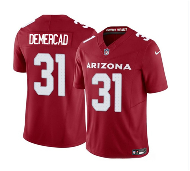 Arizona Cardinals #31 Emari Demercado Red 2023 F.U.S.E. Vapor Untouchable Limited Stitched Jersey