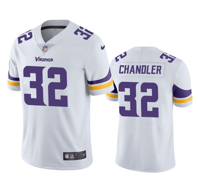 Minnesota Vikings #32 Ty Chandler White 2023 F.U.S.E. Vapor Untouchable Limited Stitched Jersey