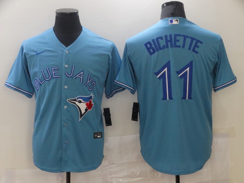 Blue Jays #11 Bo Bichette Blue Cool Base Stitched Jersey