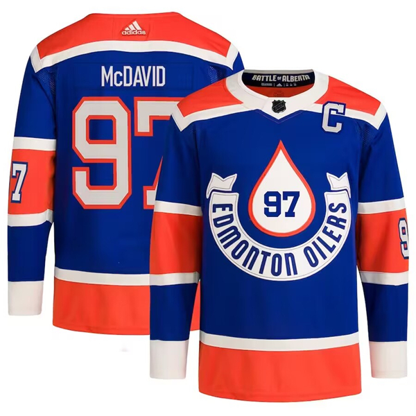 Edmonton Oilers #97 Connor McDavid 2023 Heritage Classic Primegreen Stitched Jersey