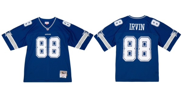 Dallas Cowboys #88 Michael Irvin Navy 1996 Stitched Jersey
