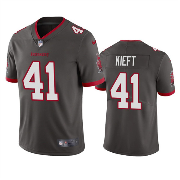 Tampa Bay Buccaneers #41 Ko Kieft Gray Vapor Untouchable Limited Stitched Jersey
