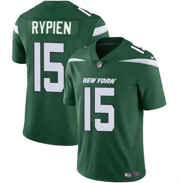 New York Jets #15 Brett Rypien Green Vapor Untouchable Limited Stitched Jersey