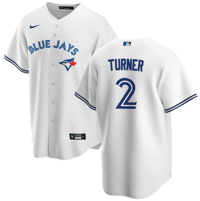 Toronto Blue Jays #2 Justin Turner White Cool Base Stitched Jersey