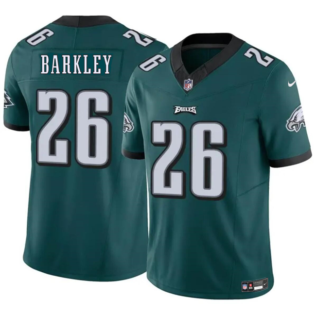 Philadelphia Eagles #26 Saquon Barkley Green 2023 F.U.S.E. Vapor Untouchable Limited Stitched Jersey