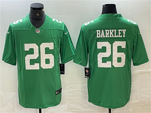 Philadelphia Eagles #26 Saquon Barkley Green Vapor Untouchable Limited Stitched Jersey