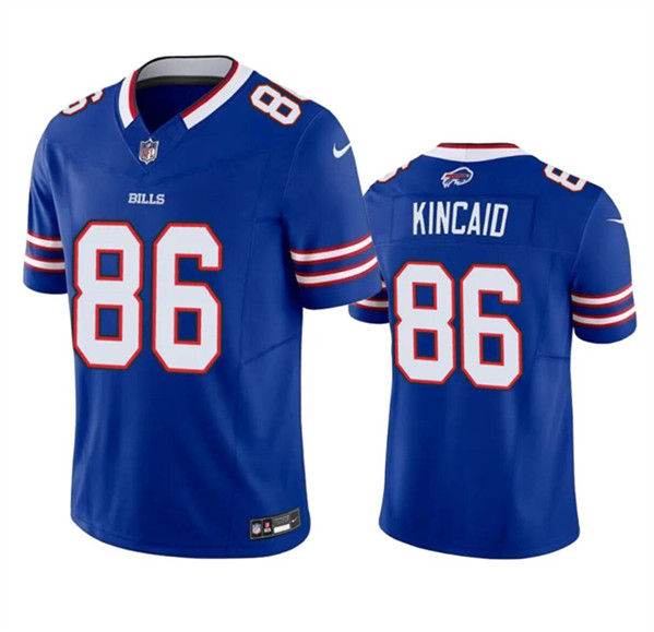 Buffalo Bills #86 Dalton Kincaid Blue 2023 F.U.S.E. Vapor Untouchable Limited Stitched Jersey