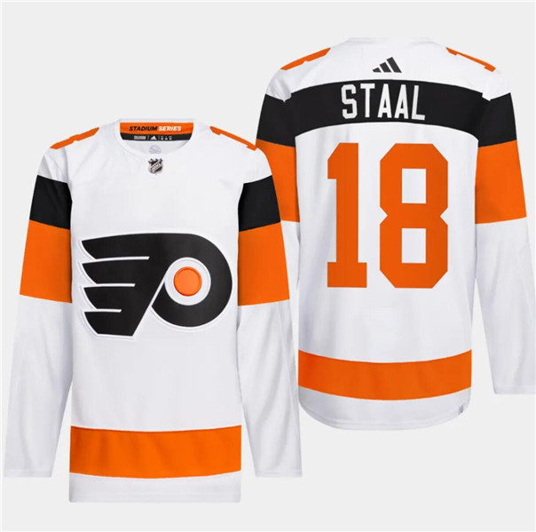 Philadelphia Flyers #18 Marc Staal White 2024 Stadium Series Stitched Jersey