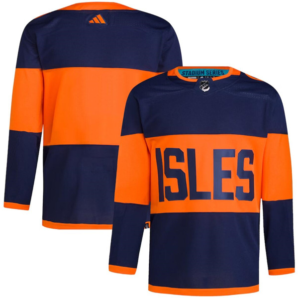 New York Islanders Blank Navy 2024 Stadium Series Stitched Jersey