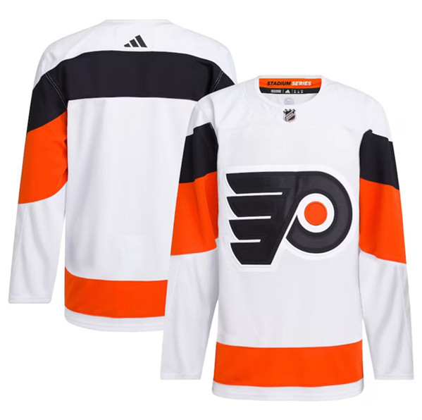 Philadelphia Flyers Blank White 2024 Stadium Series Stitched Jersey