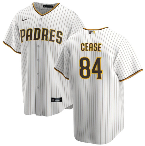 San Diego Padres #84 Dylan Cease White Cool Base Stitched Jersey