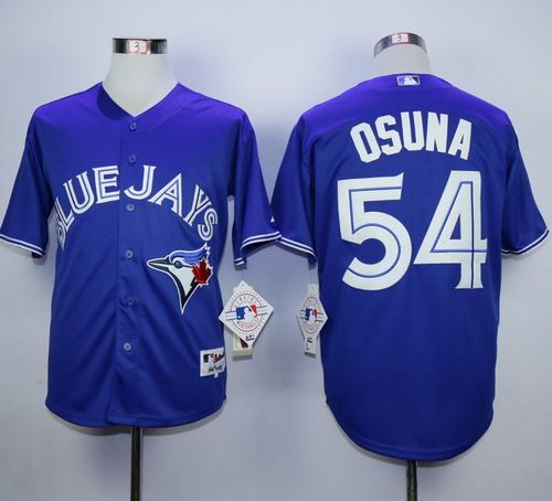 Blue Jays #54 Roberto Osuna Blue Alternate Stitched Jersey