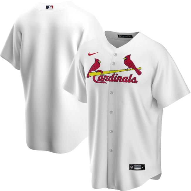 St. Louis Cardinals White Cool Base Stitched Jersey