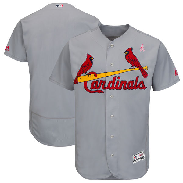 St.Louis Cardinals Gray 2018 Mother s Day Flexbase Stitched Jersey