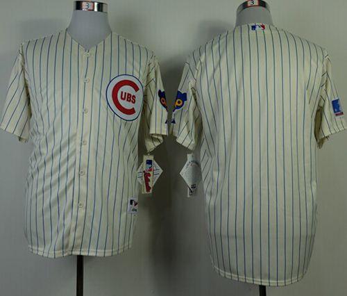 Cubs Blank Cream 1969 Turn Back The Clock Stitched Jersey