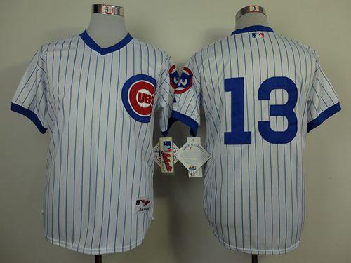 Cubs #13 Starlin Castro White 1988 Turn Back The Clock Stitched Jersey