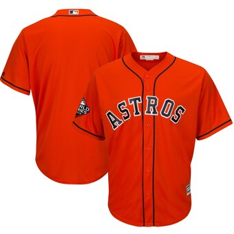 Houston Astros Majestic Orange 2019 World Series Bound Cool Base Stitched Jersey