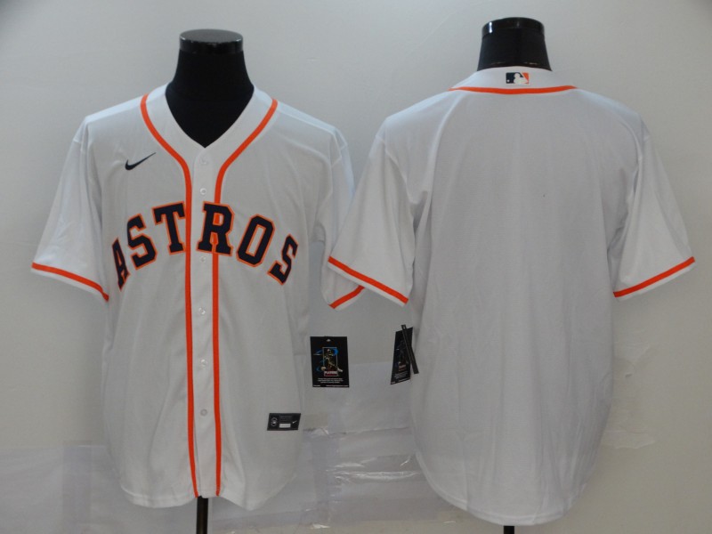 Houston Astros White Cool Base Stitched Jersey