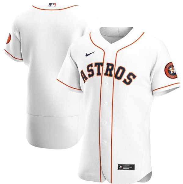Houston Astros White Flex Base Stitched Jersey