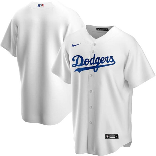 Los Angeles Dodgers White Cool Base Stitched Jersey
