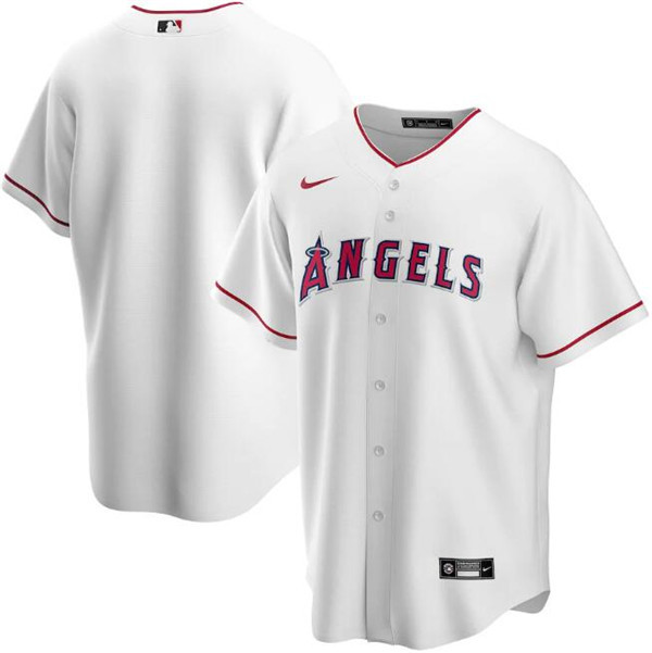 Los Angeles Angels White Cool Base Stitched Jersey