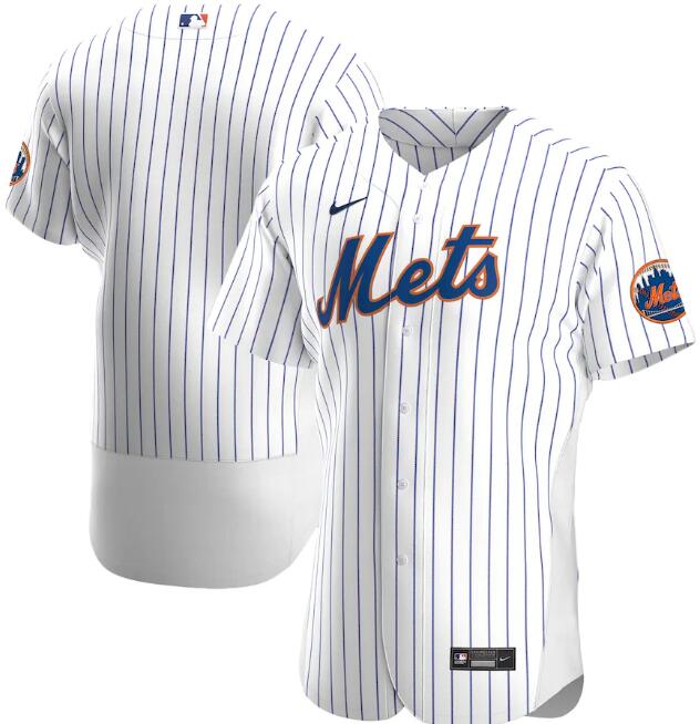 New York Mets White Flex Base Stitched Jersey