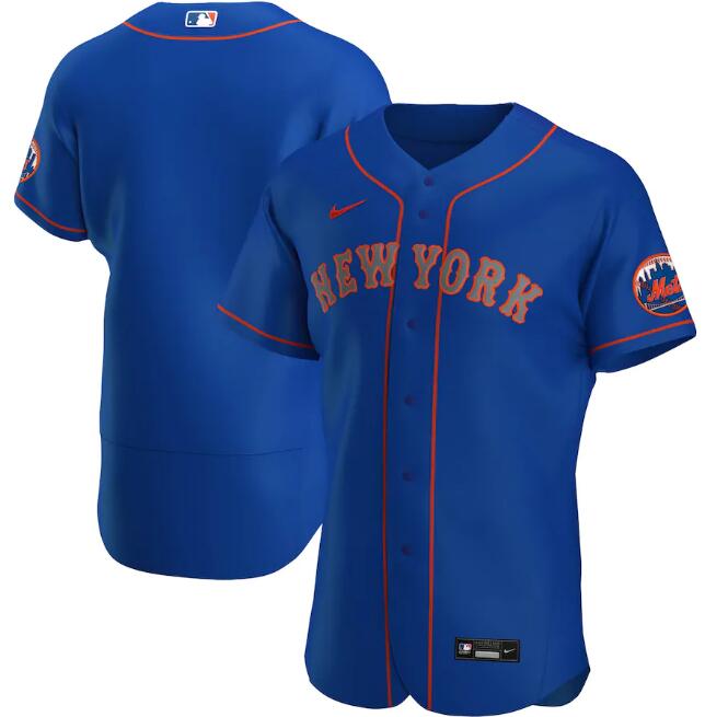 New York Mets New Blue Flex Base Stitched Jersey