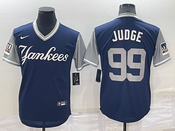 New York Yankees #99 Aaron Judge Navy Stitched Baseball Jersey