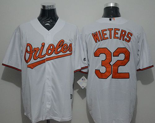 Orioles #32 Matt Wieters White New Cool Base Stitched Jersey