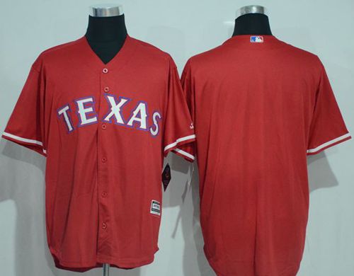Rangers Blank Red New Cool Base Stitched Jersey
