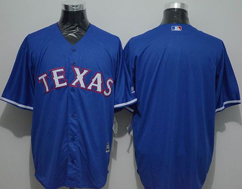 Rangers Blank Blue New Cool Base Stitched Jersey