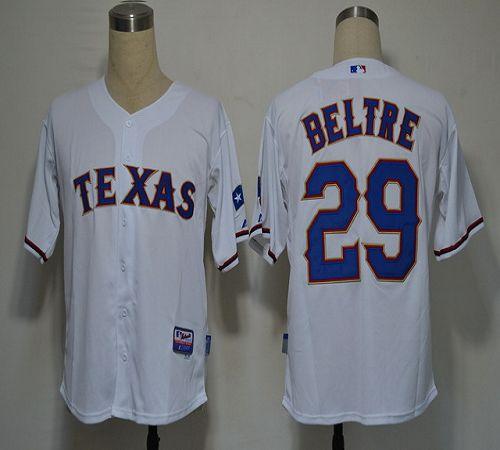 Rangers #29 Adrian Beltre White Cool Base Stitched Jersey